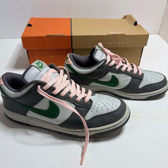 Nike Dunk Low Pro 9.5 Twisted Prep Vintage 2003 Gray Green Pink Size 624044-033 main image 11